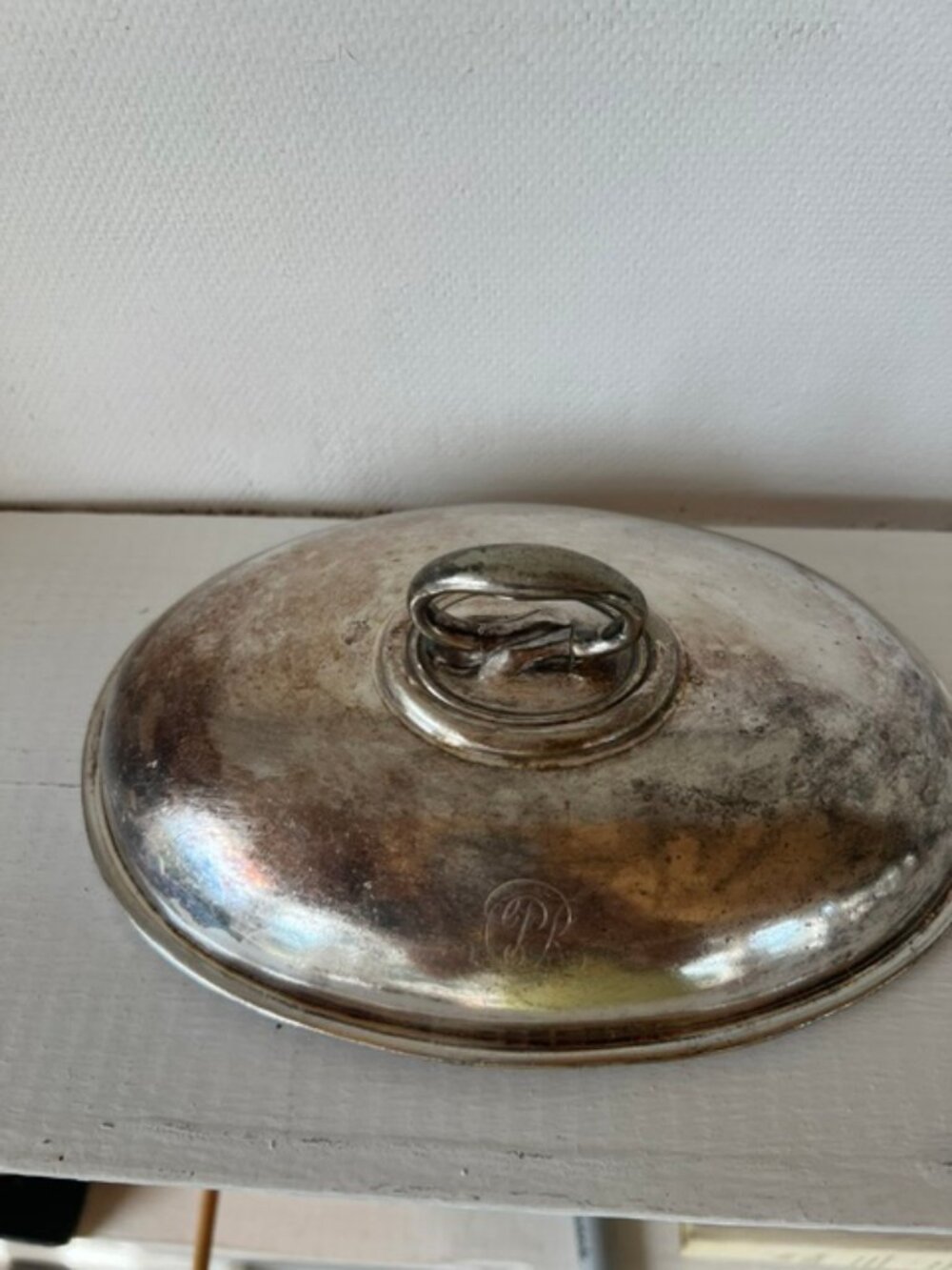 Antique A.T. Wiley Montreal Silverplate Covered Dish